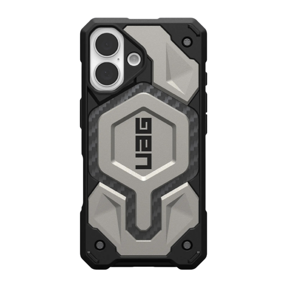 Защитный чехол MagSafe UAG Monarch Pro для iPhone 16 Композитный гибридный чехол с очень высоким уровнем защиты при падении и вырезом для Контроллера камеры