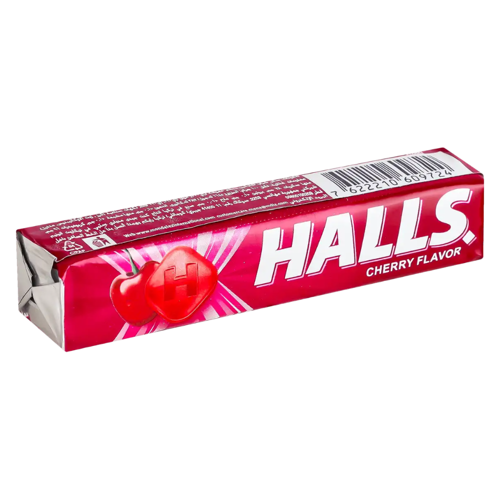 Карамель леденцовая HALLS Вишня 25гр