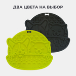 Коврик для медленного поедания консервы