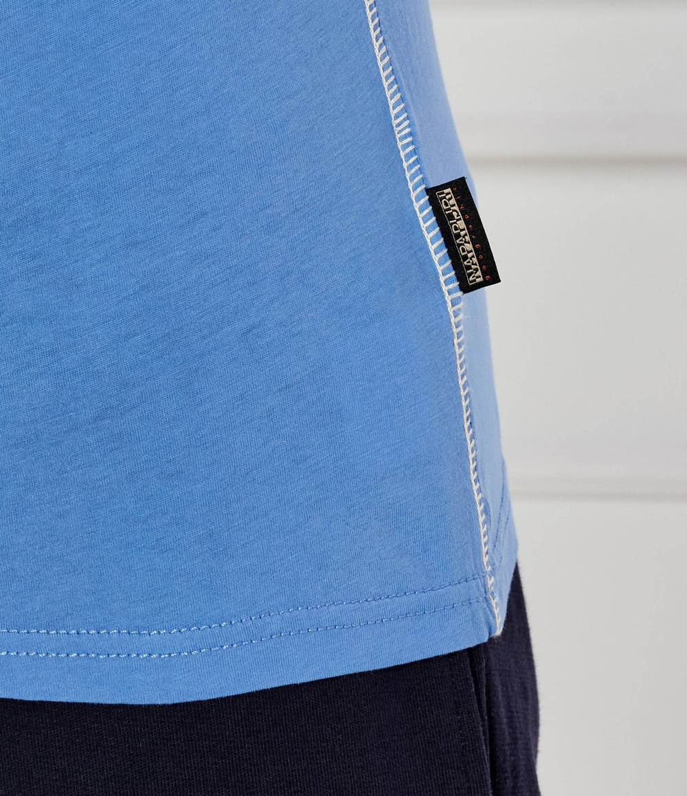 Футболка s-aylmer-h62 Napapijri - голубой(NP0A4HTO)