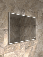 Зеркало FRAME, 100x80x2, с подсветкой по периметру LED, полированная рамка, ST-FRAME100080-CR