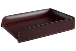 Лоток А4 горизонтальный LUXE из кожи Full Grain