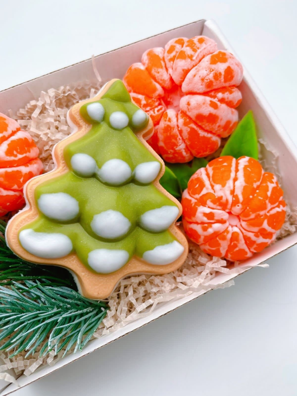 Набор "Елка в мандаринах”