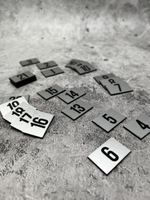 Нумерация гардеробная 301-400