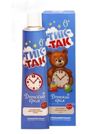 Тик-Так Крем детский 40г.туба в футл.