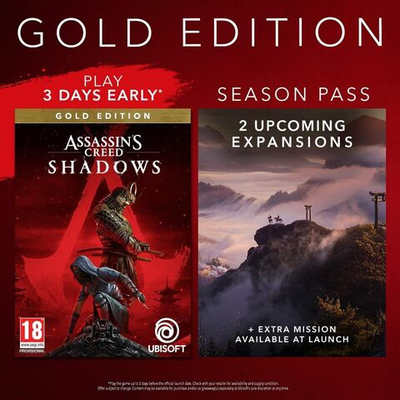 Игра Assassin’s Creed Shadows Gold Edition (Русская версия) для PlayStation 5