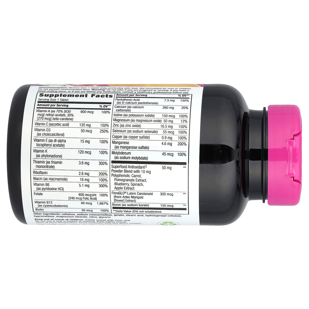 Nature's Way, Alive!®, мультивитамины для женщин старше 50 лет, 110 таблеток