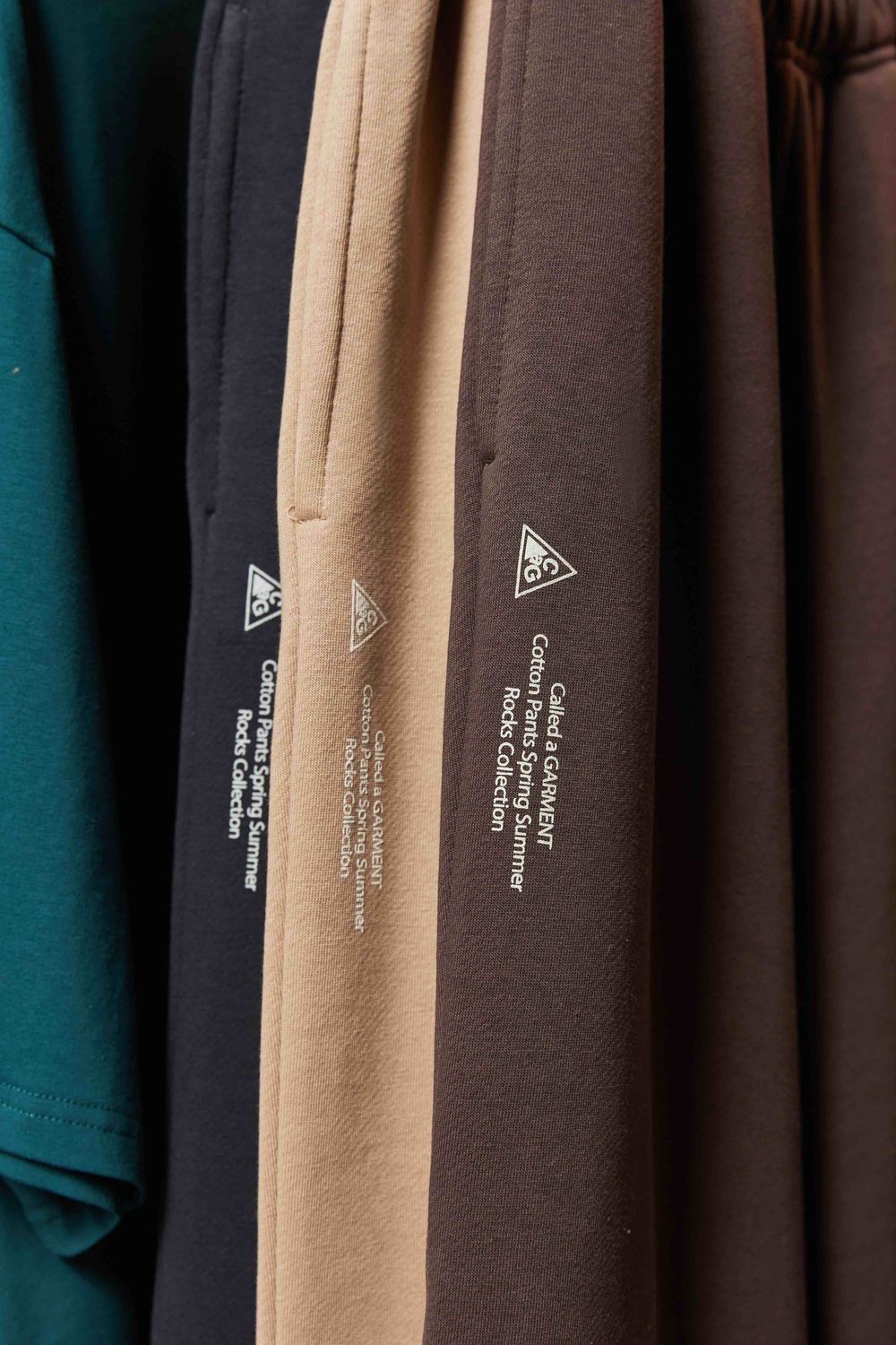 Брюки Called a Garment Rocks cotton Бежевые