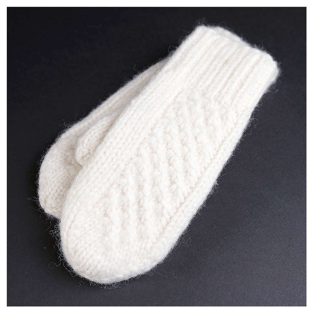 Шерстяные варежки «Сибирская пара»