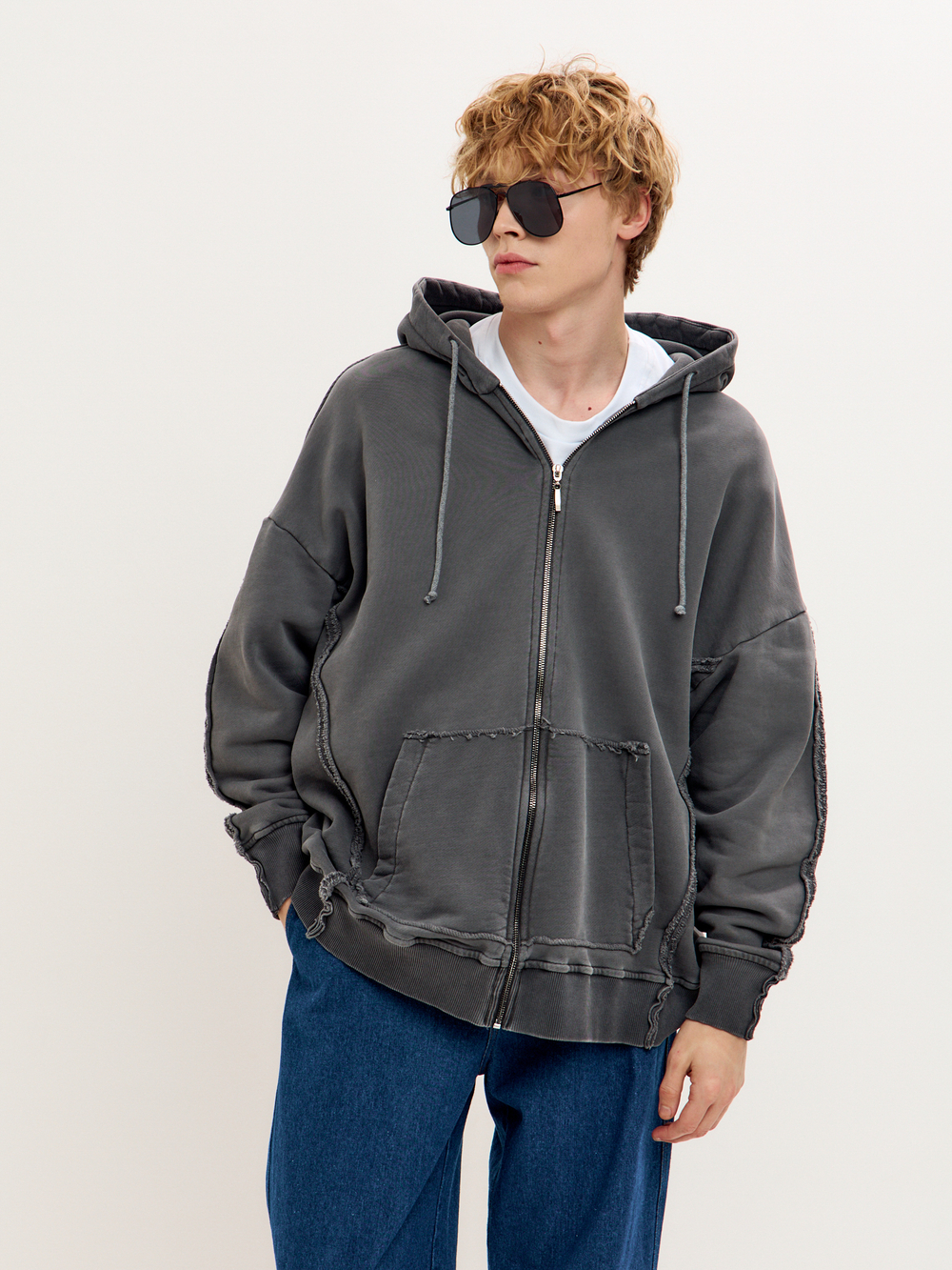 Зип-худи NEVER washed