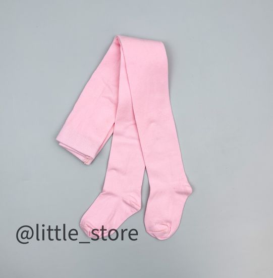 Колготки хлопковые, Светло-розовые