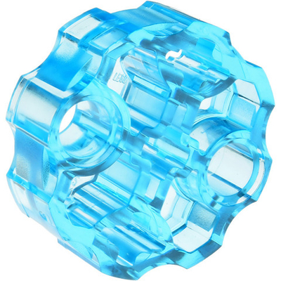 Lego Ствол оружия Hero Factory с 2 отверстиями для штифтов и 3 отверстиями для осей (транс - голубой) 98585 / 6503210