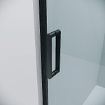 Душевой уголок Grossman Classic 140х80 120.K33.04.1480.21.00 стекло прозрачное/профиль черный матовый