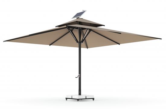 Зонт профессиональный Atlantic Solar 4000 антрацит/бежевый Турция