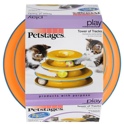 Petstages игрушка для кошек "Трек" 3 этажа