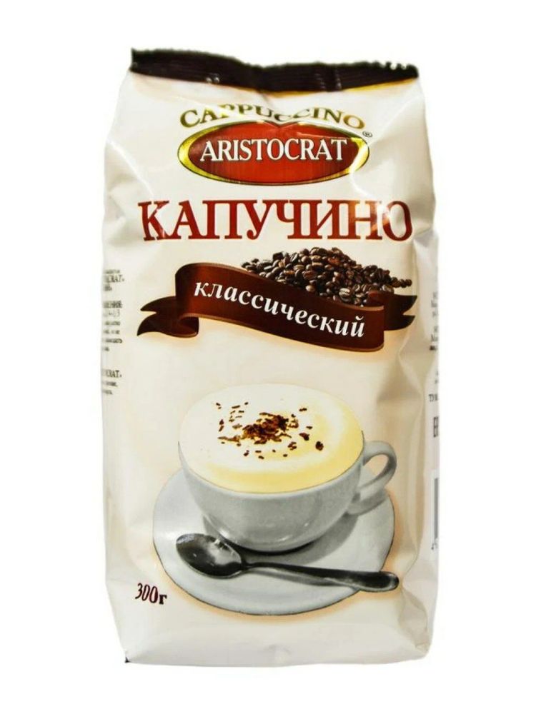 Растворимый кофе Aristocrat Капучино классический 300 г x 2 шт
