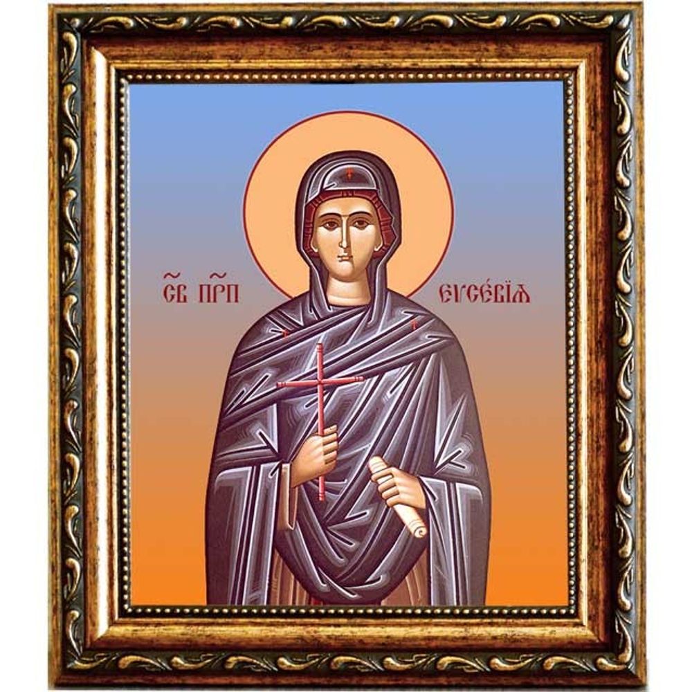 Евсевия Миласская преподобная. Икона на холсте.