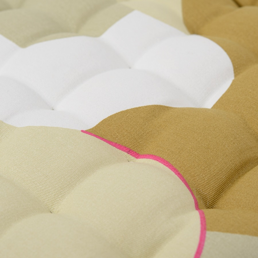 Подушка на стул 40х40 Tkano Freak Fruit горчичная