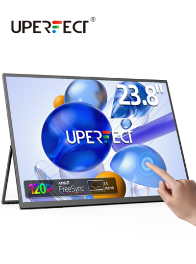 23.8" Портативный сенсорный монитор Umax22 Pro Touch UPERFECT FHD 1920x1080, 120 Гц, IPS