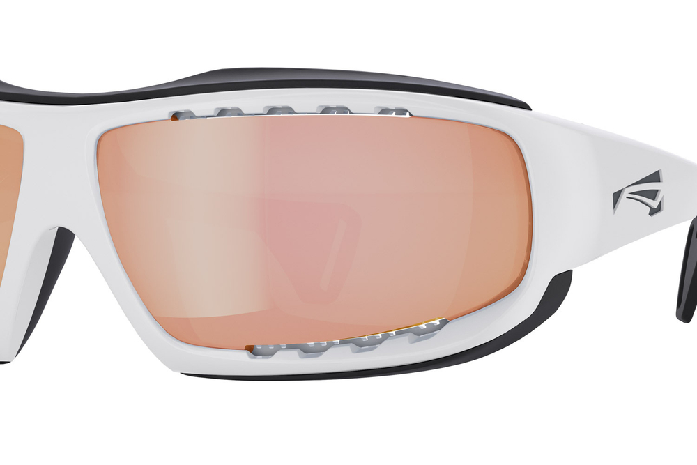 Спортивные очки LiP Typhoon / Gloss White - Black / Zeiss/ PA Polarized / Rose Gold
