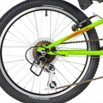 Велосипед NOVATRACK Racer 20" 12ск (2021)/зеленый