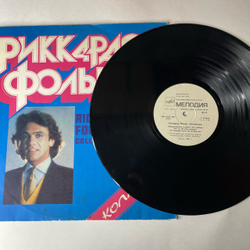 Винтажная виниловая пластинка LP Riccardo Fogli, Риккардо Фольи, Коллекция Collezione (СССР 1984)