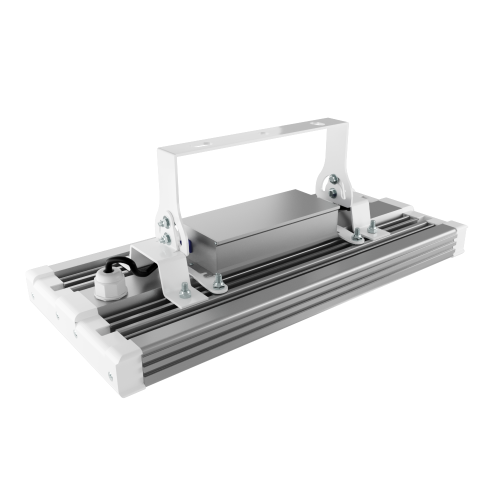Прожектор LED АВРОРА ДО01-80-002-5К Д90 80Вт 5000K IP65 Прозрачный 12000лм 482х167х140мм WOLTA PRO