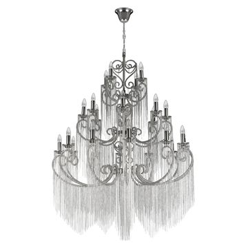 Подвесная люстра 24*Е14 10405/24 никель Wonderland LOFT IT