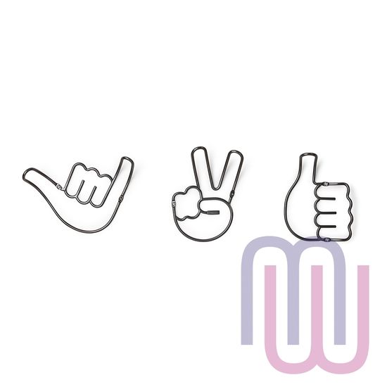 Крючки настенные Umbra Handy титан