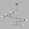 4306/16 HIGHTECH ODL26 277 светильник бронзовый/акрилл/металл IP20 G9 40W *16 180° 220V SOHO