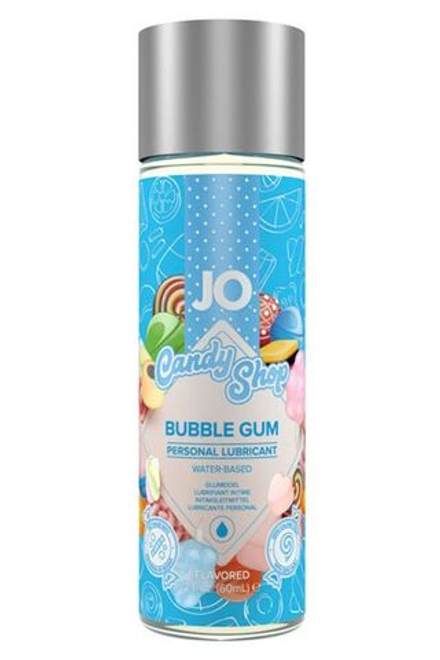 Смазка на водной основе Candy Shop Bubblegum с ароматом жвачки - 60 мл.