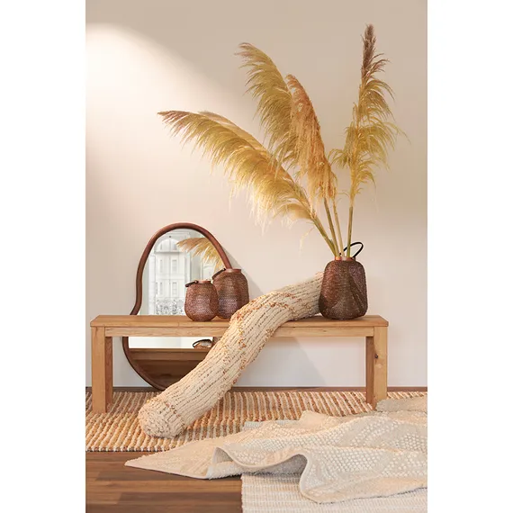 Зеркало настенное Torhill 99х63 см, светло-коричневое