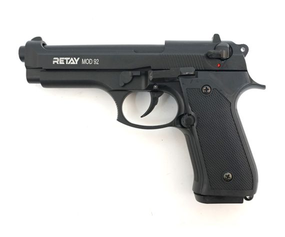 Охолощенный СХП пистолет Retay MOD92 (Beretta) 9mm P.A.K