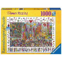 Ravensburger - Пазл James Rizzi Time Square 1000 деталей 190690