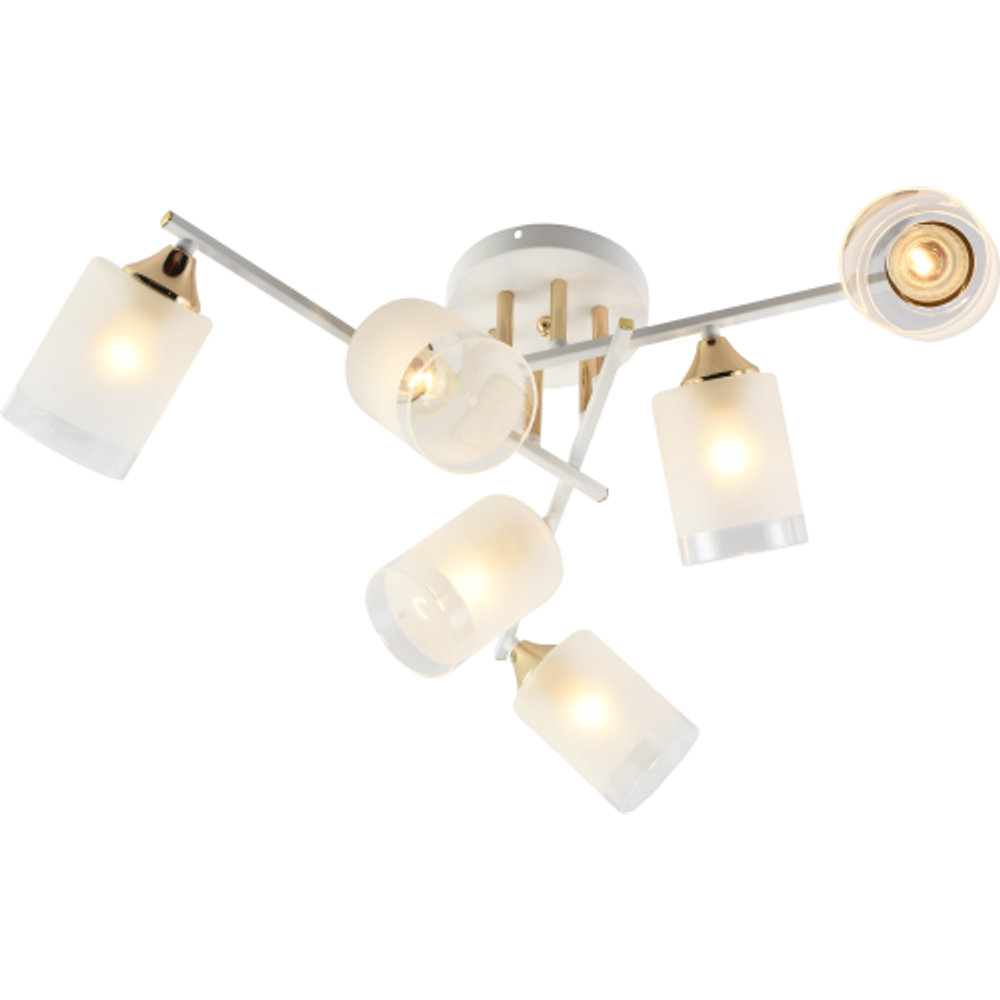 Люстра Rivoli Georgiana 9144-205 6 х Е27 60 Вт модерн | Rivoli