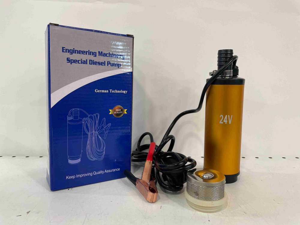 24V / Погружной насос для дизельного топлива 24 вольт, D20 мм (1 шт)