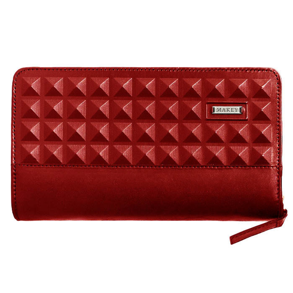 Портмоне «Геометрия». Цвет красный