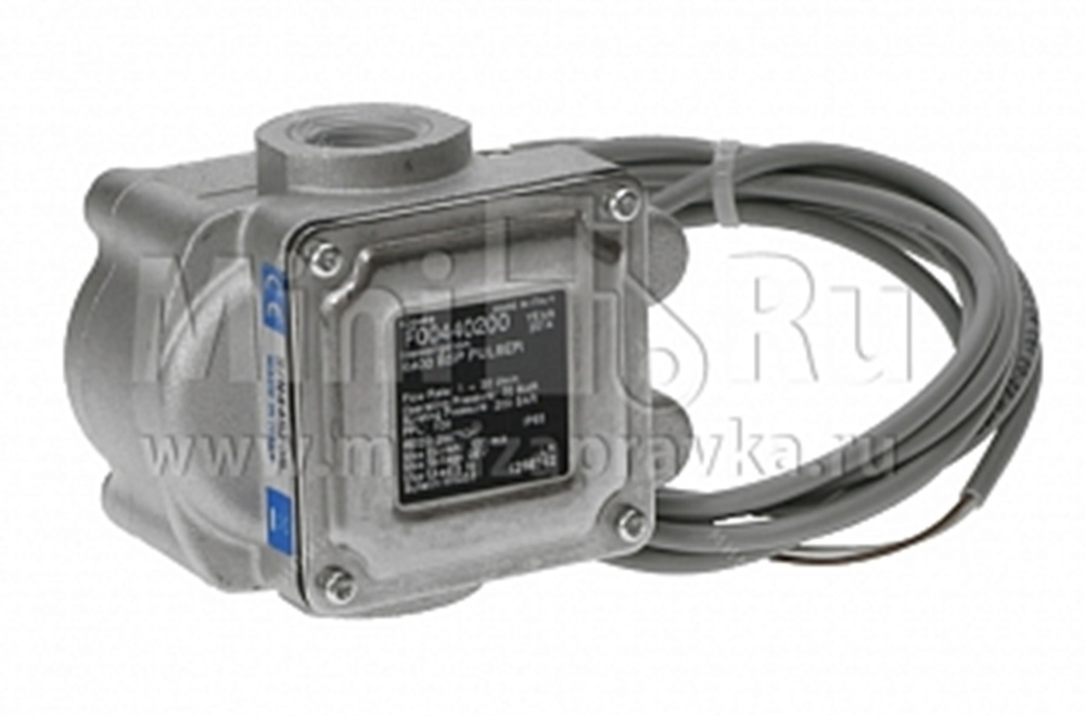 Счетчик импульсный K400 Gear Meter / Pulse (1-30л/мин, 70бар, 1/2", пр-во КНР) для масел