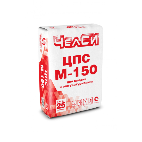 Песчано-цементная смесь ЦПС-150 (25кг) ЧЕЛСИ