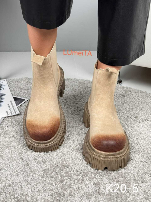 Ботинки нат. кожа по 6 пар (36-40)р./ 20-5