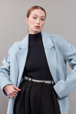 ТОНКИЙ РЕМЕНЬ В ДВА ОБОРОТА SILVER GREY