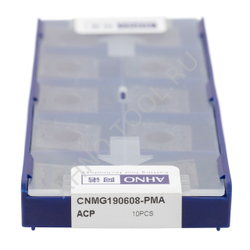 Пластина твердосплавная ISO CNMG190608-PMA ACP30E AHNO по стали, черновая