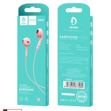 Denmen Headphones DR01 Pink MOQ:800