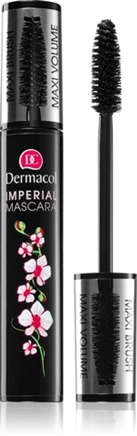 Dermacol Imperial Maxi Volume & Length - Удлиняющая тушь для ресниц Black, 13 ml