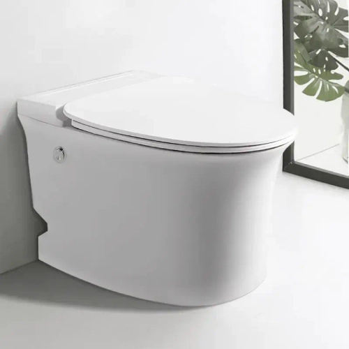 Унитаз NAUTILUS Pulse приставной с функцией импульсного смыва, безободковый Ceruttispa CT10200 (625х380х400)