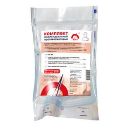 Комплект индивидуальный противоожоговый - "ФЭСТ" № 2 
штрихкод  4607025842644
