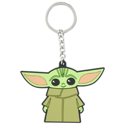 Брелок Star Wars Mandalorian The Child Silicone Keyring