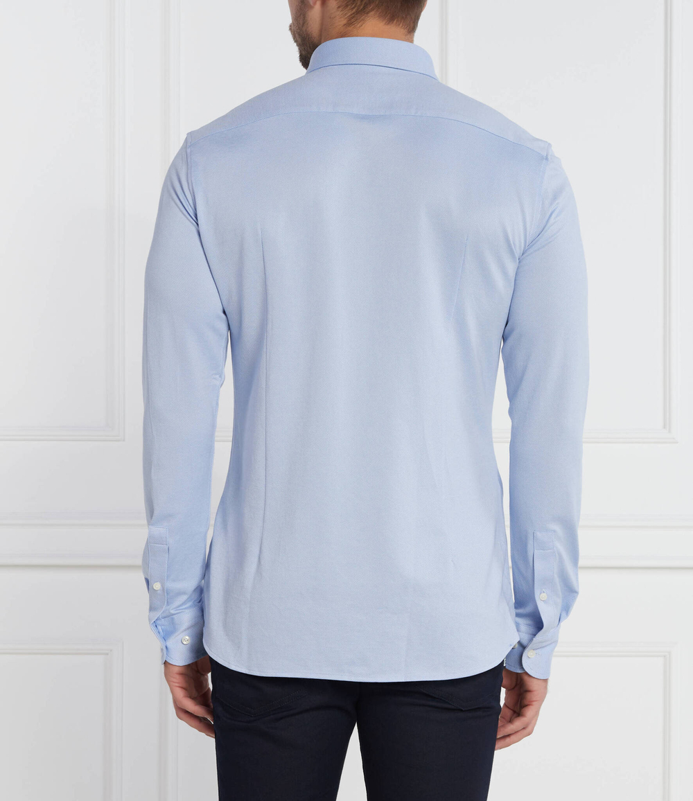 Рубашка P-HANK-BD-C1 BOSS BLACK - голубой(50490349)