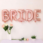 BRIDE Розовое золото, набор букв