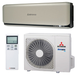 Инверторная сплит-система Mitsubishi Heavy DAIMOND SRK25ZSX-WFT/SRC25ZSX-W, титаниум